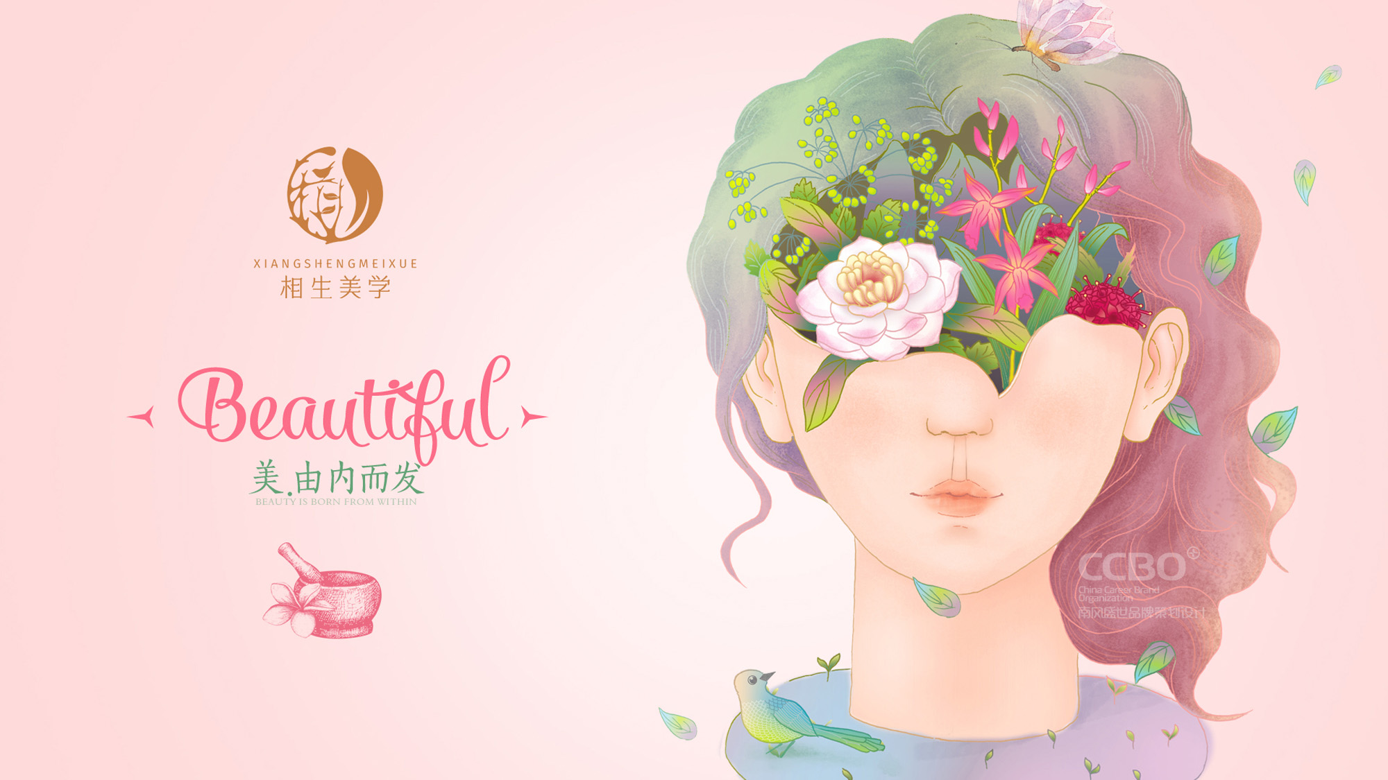 化妆品设计,面膜,中药面膜